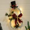 Christmas Decorations Christmas Light Decoration Vine Ring Christmas Tree Home Decoration Pendant Window Props