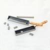 Silver Gold Bar Ingot Casting Mold with Wood Handle Metal Iron Brass Rectangle Wire Csasting Tools Jewellery Making