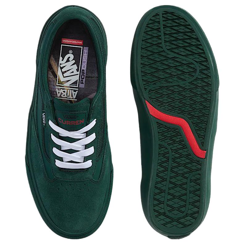 New Vans Atiba Jefferson X Curren 'Emerald Green' VN000D85EME