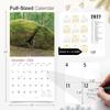 RED EMBER Funny Nature's Butts 2026 Wall Calendar 12 Month | 12" x 24" Open | Thick & Sturdy Paper | Holiday Gift | White Elephant Gift for Adults