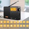 SIHUADON Portable High Easy Japanese Instruction Manual Included D-808 Radio, FM/AM/SW/LW/Air Band, SSB/BCL/DSP/RDS, Sensitivity, Compact,