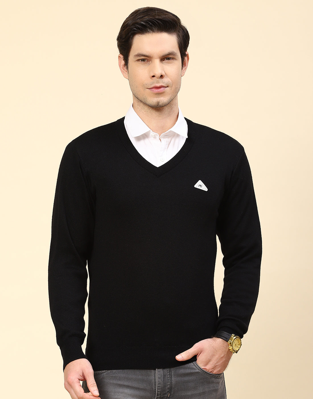 Monte Carlo Mens Regular Fit Solid Pullover 3XL