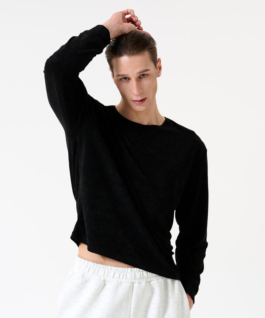 HUGVONE Core Terry Long Sleeve [Black]
