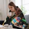 Simon aDinner in Americaa Retro Tee. Throw Blanket No Pilling Soft Warm Blanket for Bed