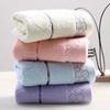 T222A Cheap Wholesale Price Jacquard Champagne Lilac Light Green Blue Hot Pink Hand Towel Face Towel