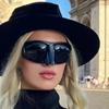 Comfortable Durable High Quality High End Designer Style Retro Stylish Oversized Female For Both Male Sun Glasses