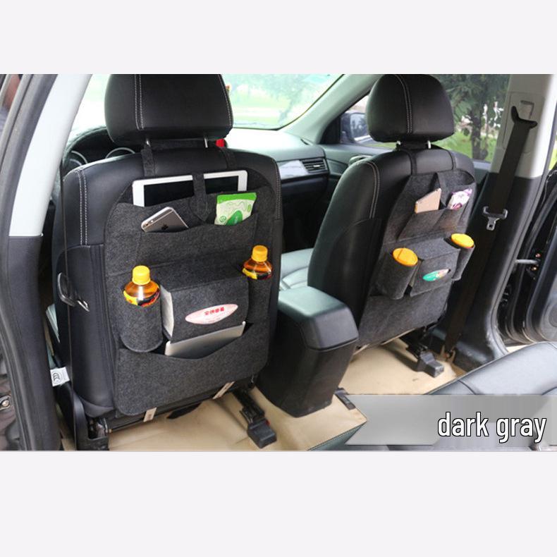Filz Auto Rücksitz Organizer - Multifunktionale Hängende Aufbewahrungstasche