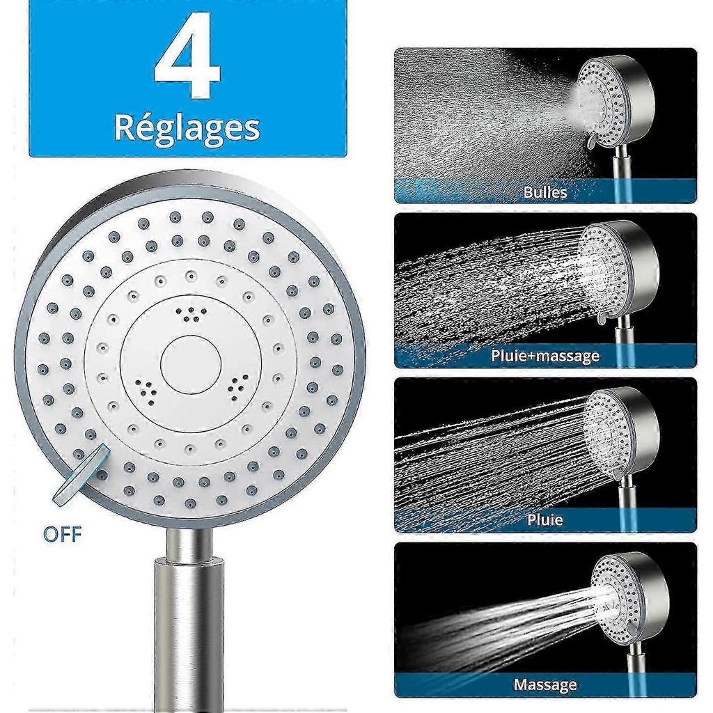 Pommeau De Douche With Pommeau De Douche In 5 Modes