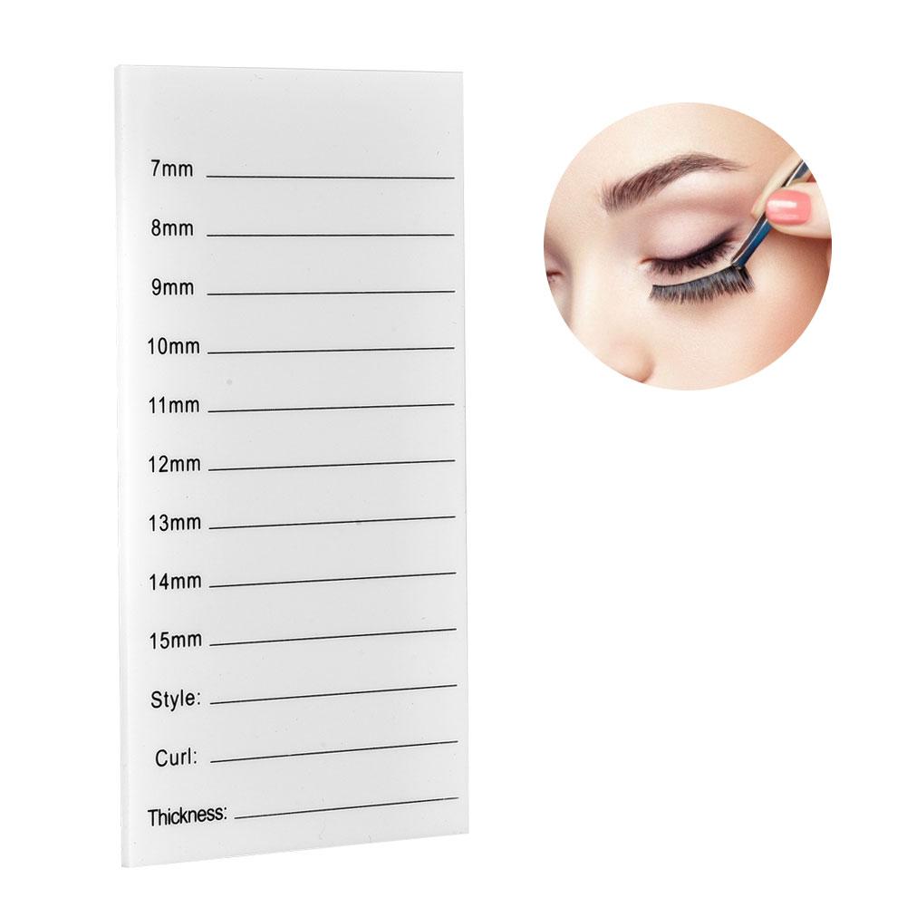 Acrylic Grafting Eyelashes Stand Eyelashes Extension Holder Plate Makeup Tool