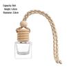 Glass Hanging Car Air Freshener & Essential Oil Diffuser Bottle