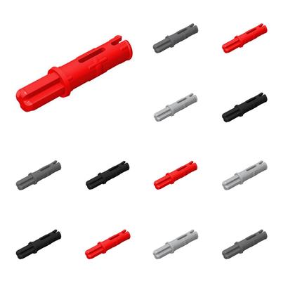 50pcs 11214 Axle 1L with Pin 2L Bricks Toys For Technical MOC Buildings Blocks Compatible High-Tech Gift