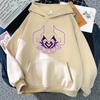 Genshin Impact Varesa Anime Hoodie Men Retro Sweatshirt Autumn/Winter Kawaii Retro Casual Sweatshirt
