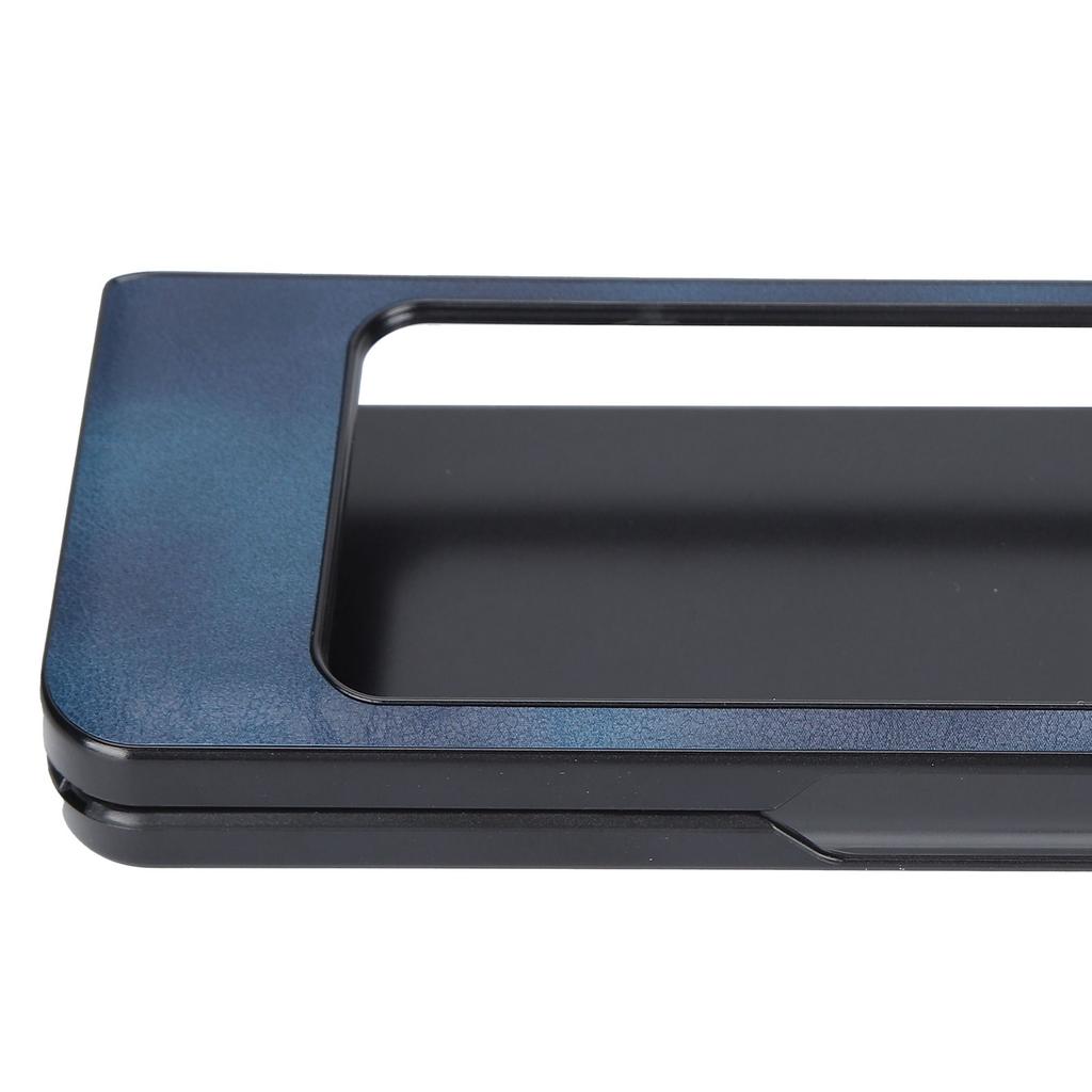 Mobile Phone Leather Case AllInclusive AntiFall Protective Cover for Fold 1 W20(Black )