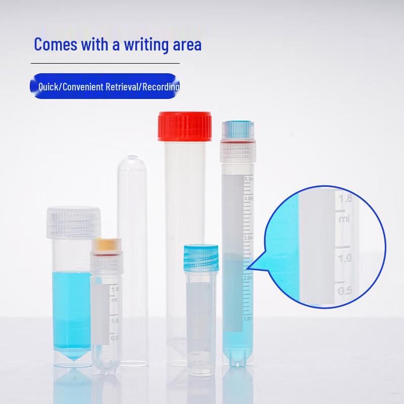 Plastic Cryogenic Storage Tubes