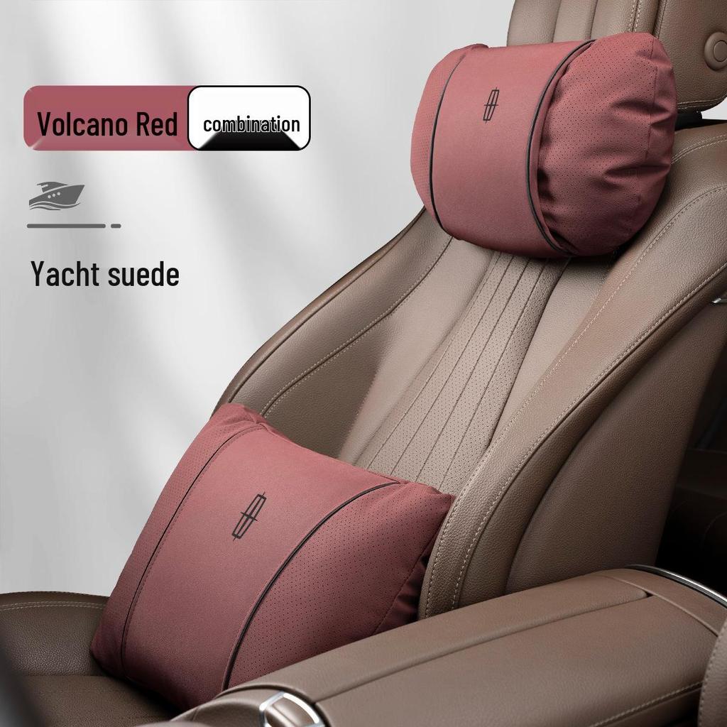 Lincoln Headrest Lumbar & Neck Support Pillow for Z, Adventure, Navigator, Aviator, Continental, MKZ
