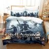 3D Print Game NieR Automata YoRHa No.2 Type B 2B Bedding Set Boys Girls Twin Queen Size Duvet Cover Pillowcase Bed Kids Adult Tool