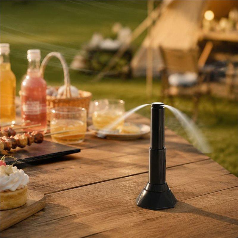 A25F-Fly Repellent Fan Flies Away Multi-Functional Portable For Food Protection Outdoor Camping Picnic Table Use