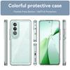 Für OnePlus Nord CE4 5G Hülle Sturzsicherer TPU-Rahmen Klare Acryl Schutzhülle für Telefon