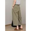 Plus Size Slimming Wide-Leg Cargo Pants - High Waist, Nine-Point Length, Versatile & Loose Fit for Women
