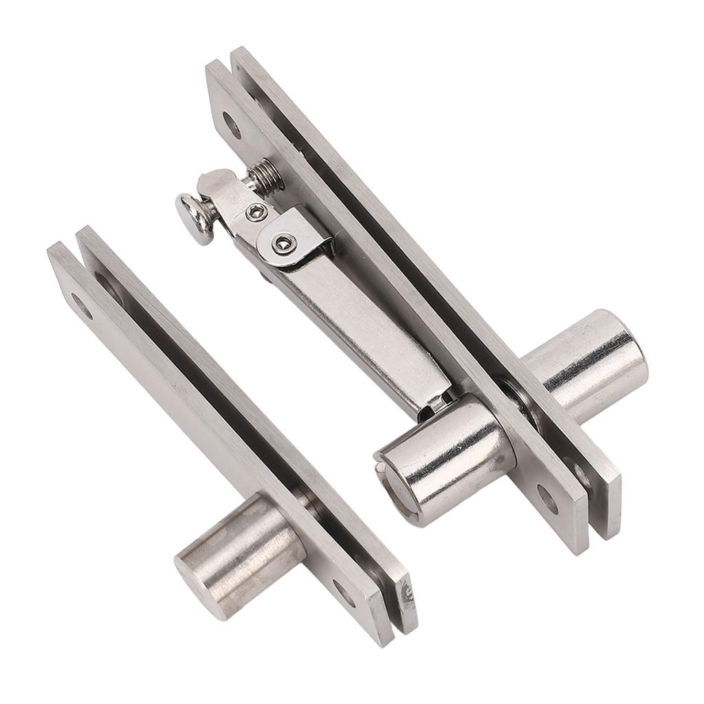 360 Degree Rotation Door Hinge Stainless Steel Pivot Hinge for Wood Aluminum Frame Concealed Doors