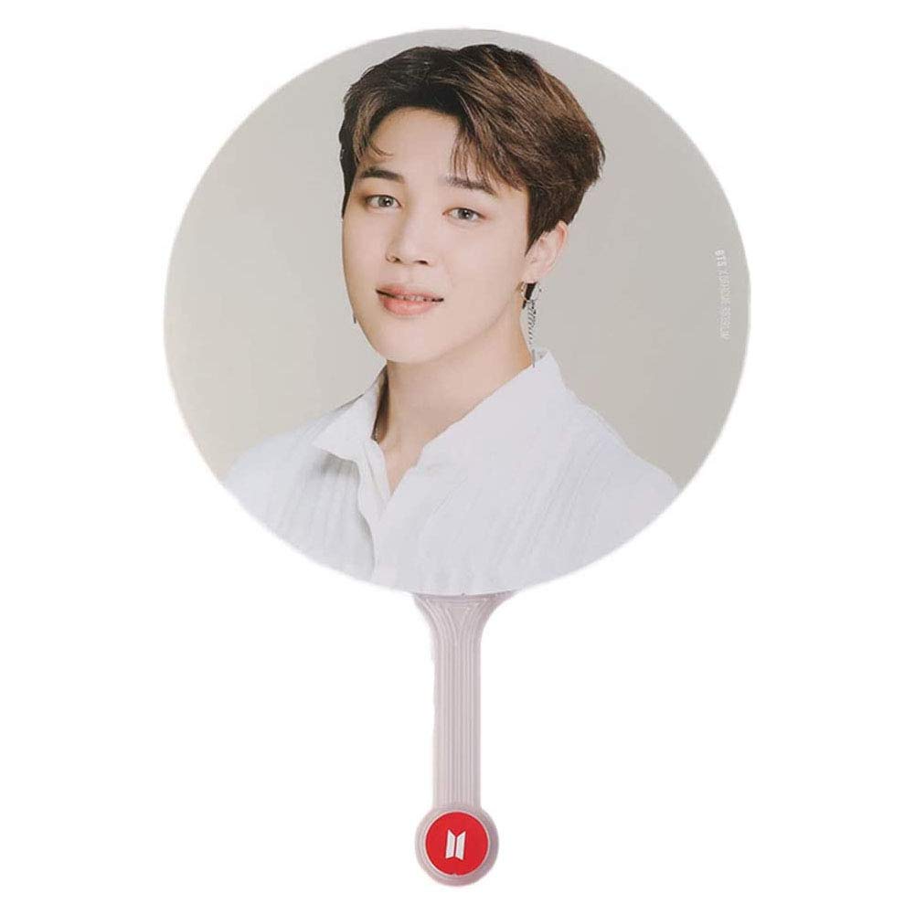 

MUS KPOP Корейская волна Веер Веер МИРОВОЙ ТУР ГОВОРИТЕ САМИ ФИНАЛ Ручной веер Аксессуар Подарок Прозрачный Поддерживающие товары Стильный Печать Корейская волна Круглый