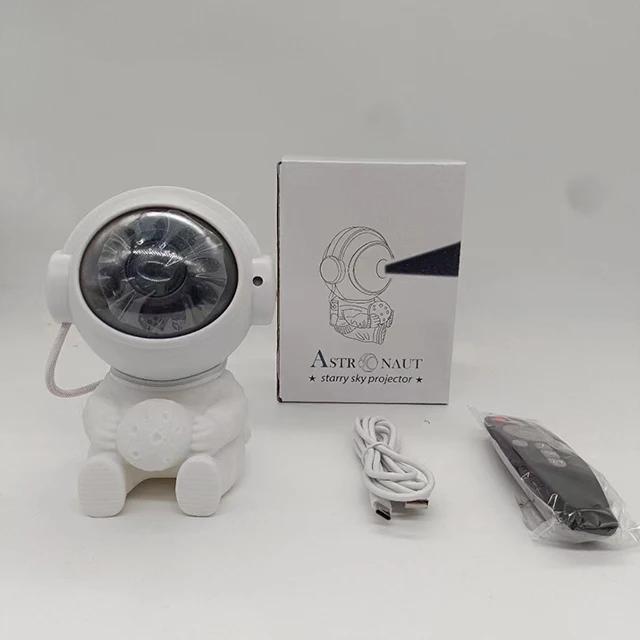 Star Projector Galaxy Night Light Astronaut Space Projector Starry Nebula Ceiling LED Lamp for Bedroom Home Decorative Kids Gift