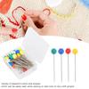 100pcs Flower Head Sewing Pins Flat Head Straight Quilting Pins for Sewing   Projects