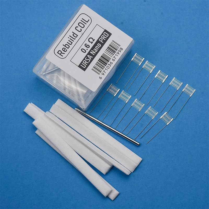 Diy Tool Rebuild Kit Mesh Coil Resistance Wire Replacement Accessory For Ursa Nano Pro 0.6/0.8/1.0/1.2Ohm