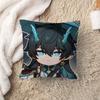 Anime Honkai Star Rail Dan Heng Cushion Cover Car Throw Pillow Case For Sofa Car Christmas Gift xcm xcm