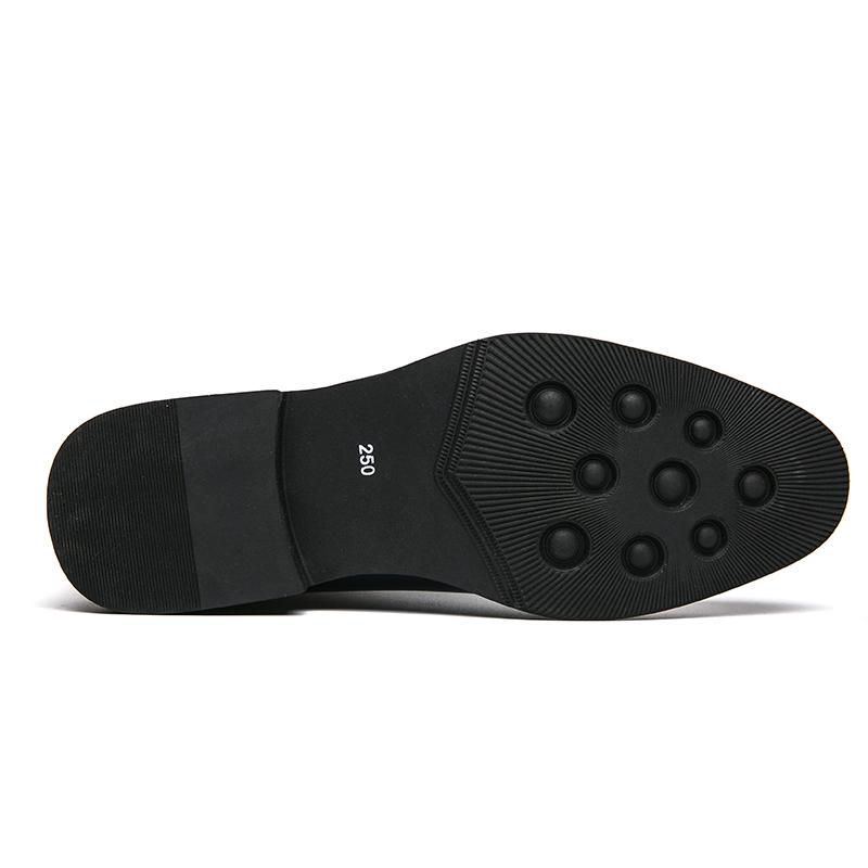 Men Derbys Wingtip Leather Brogue Tuxedo Shoes Office Men Business Casual Stylish Formal Wedding Dress Shoes Plus Size