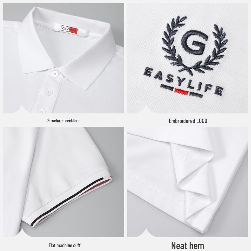 Goldlion Men's Casual Polo T-Shirt