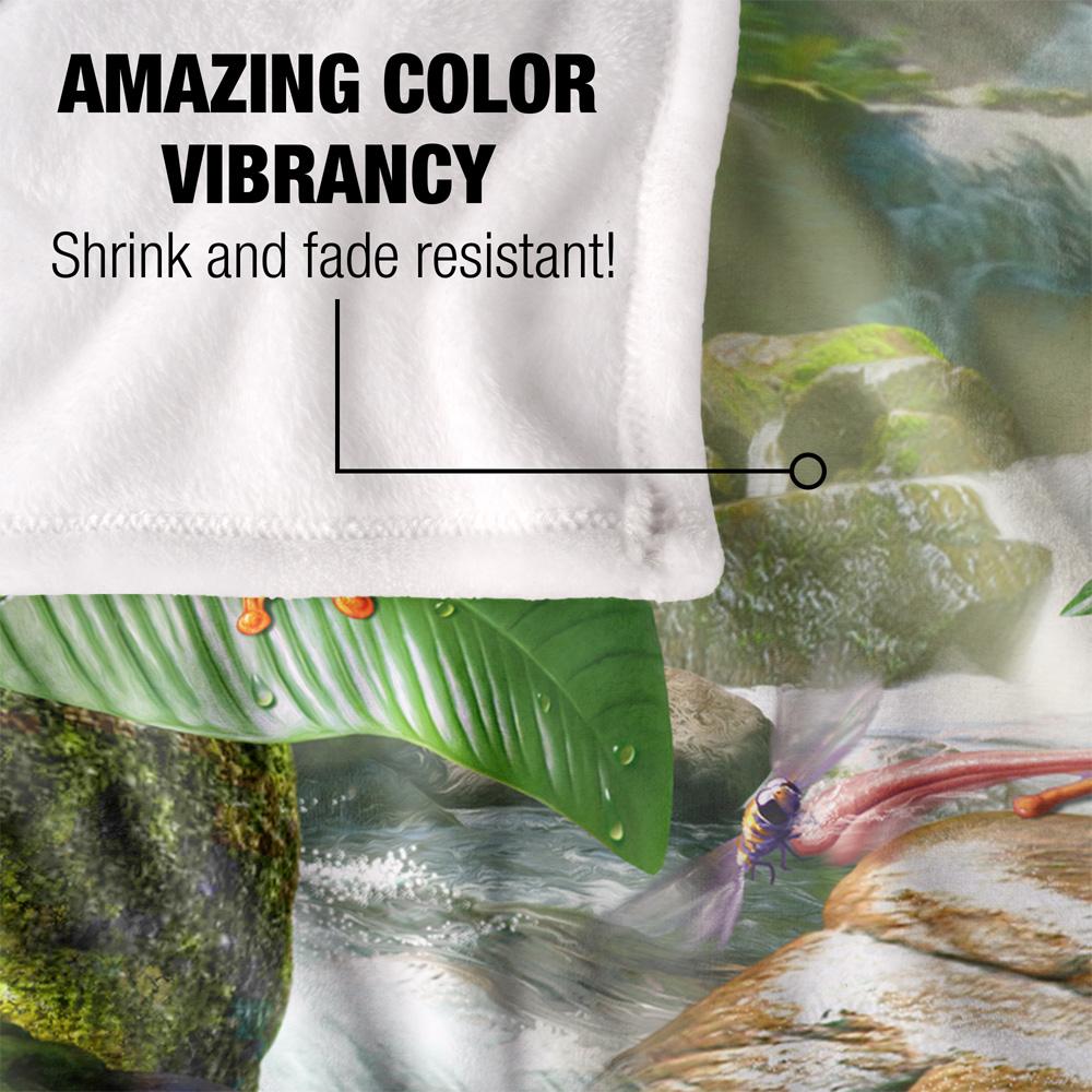 JQ Licensing Jlo Silky Frog Supersoft Blanket