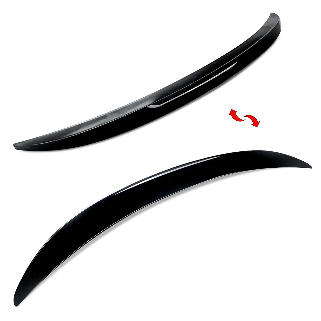 M Performance Style Rear Trunk Spoiler Wing Compatible with BMW F10 535i 550i M5 2011-2016 Gloss Black
