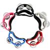 1PC Elliptical Drum Companion Hand Foot Jingle Drum Children Musical Educational Tambourine Percussion Instruments For KTV Party