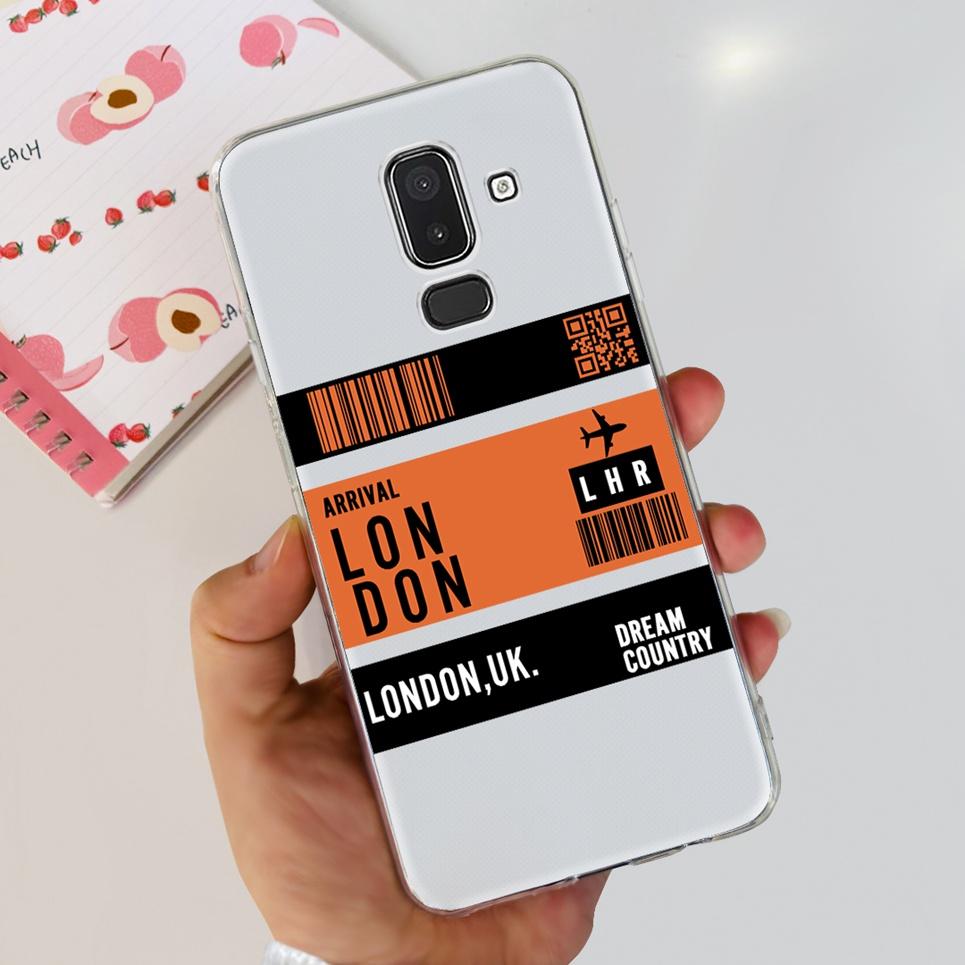 Case for Samsung Galaxy J8 2018 Case Silicon Back Cover for Samsung J8 2018 J810 Funda for Samsung J8 2018 Phone Case Clear Etui