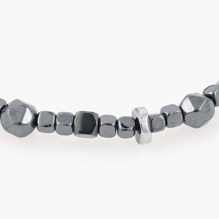 Multi Hematite Mix Gemstone Bracelet (C2503AC1277_SV)
