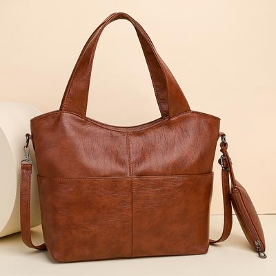 Borsa a tracolla di lusso per donna, borse vintage, borsa a tracolla di alta qualità firmata, borsa a mano di grande capacità