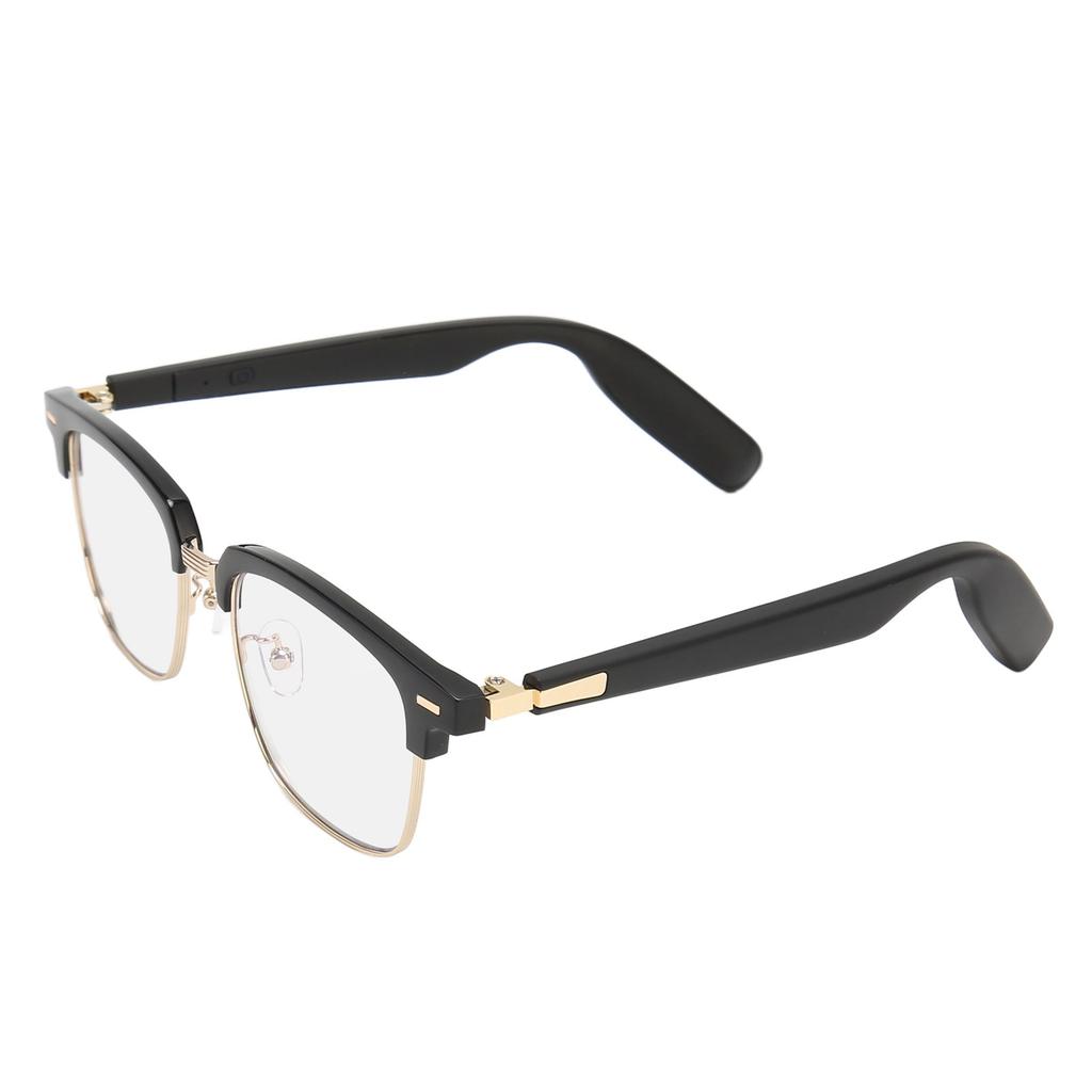 Smart Glasses Blue Light Blocking Stereo IP67 Waterproof Hands Free Calling Open Ear Speaker Bluetooth Music Glasses