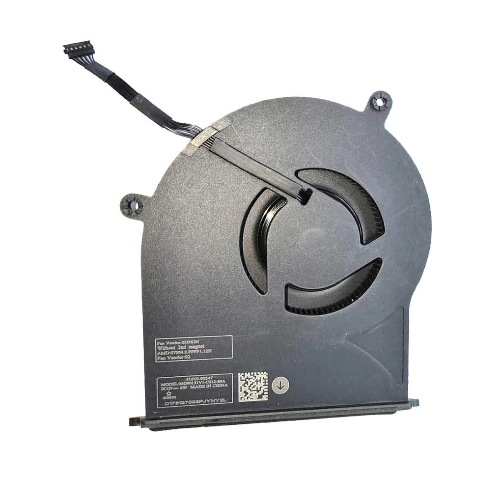CPU cooling fan replacement for Mac Mini A1993 Late 2018 (923-02434, 610-00302-01, AD520K01, MG90151V1-C011-S9A)