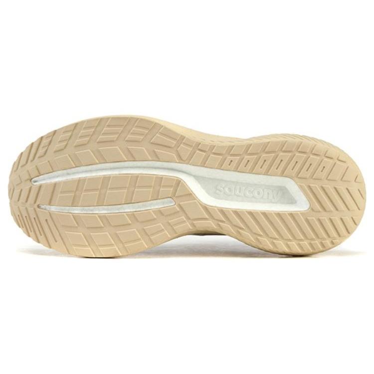 SAUCONY Surge Cushioning Slip Resistant Abrasion Resistant Low Top Running Shoes Unisex Beige S28187-3