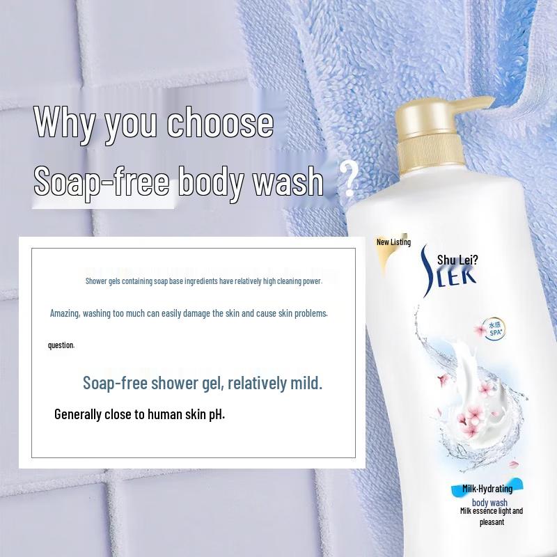 SLEK Milk Moisturizing Shower Gel