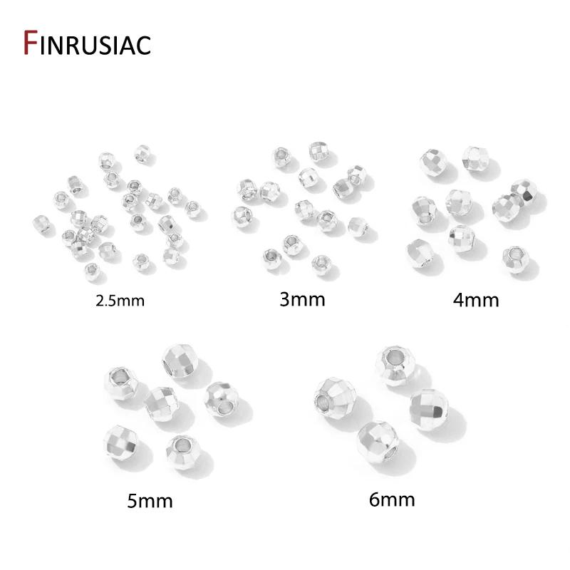 

14K Gold Plated Brass Diamond-Cut Spacer Beads,Separator For Beads,Round Spacer Beads DIY Bracelet Necklace Making Accessories 2.5mm-30pieces