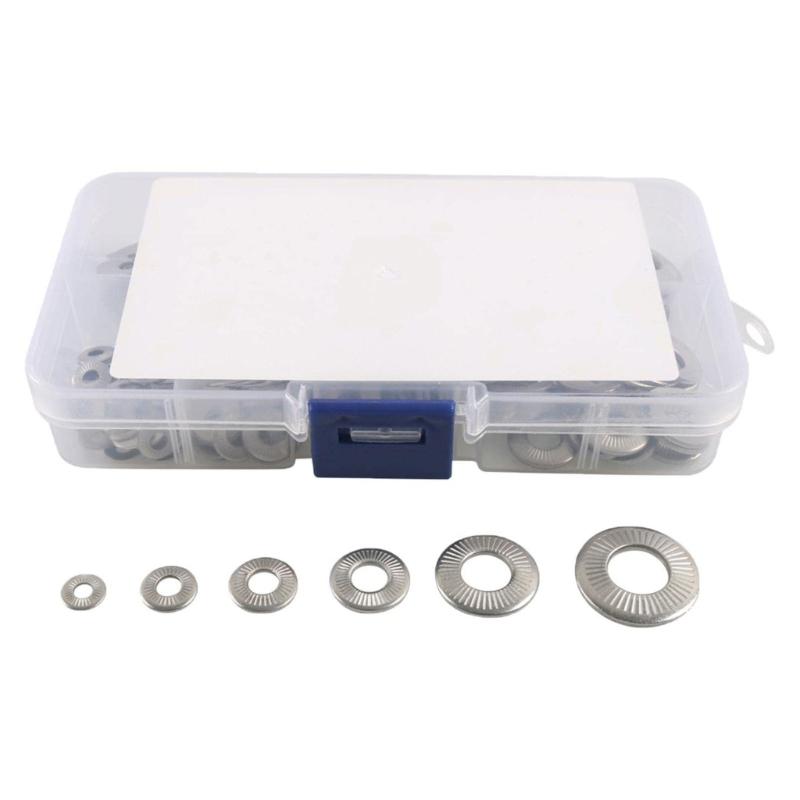 High Strength Steel Lock Washer Serrated Teeth Vibration Proof Fastener Construction Furniture Assembly for Automotive