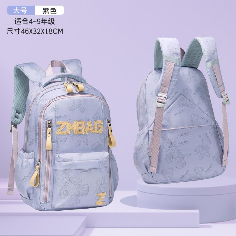 Fashion Graffiti Backpack Men's and Women's Leisure Travel Large Capacity Backpack Versatile Middle School High School University