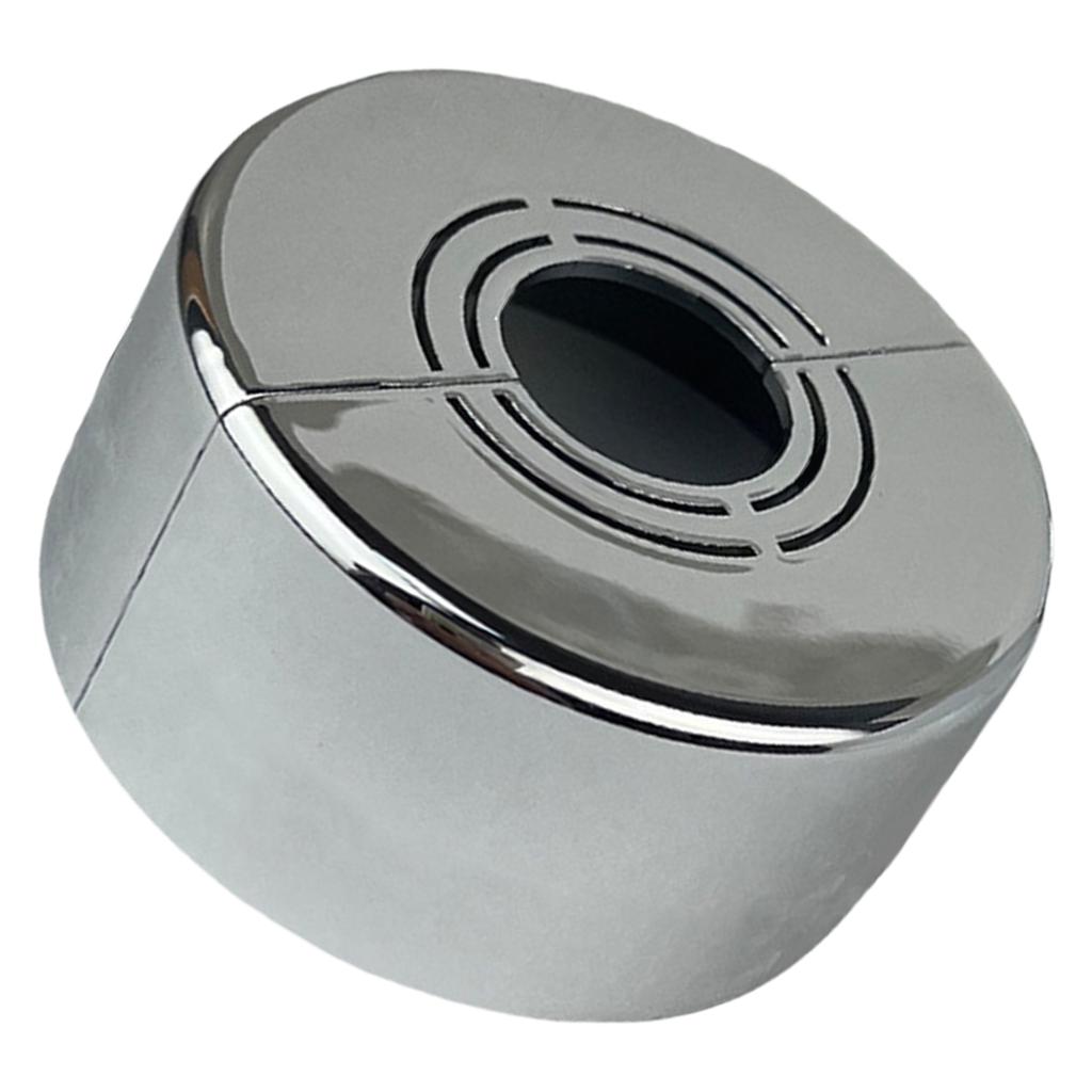 Adjustable Height Silver Shower Pipe Cover Decorative Bathroom Accessory For Enhanced Aesthetics