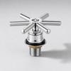 Sink Cup Rinser | High-Pressure, with six-spoke Spray Head, Quick,