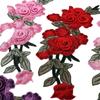 Jacket DIY Sew On 3D Flower Jeans Decor Patch Applique