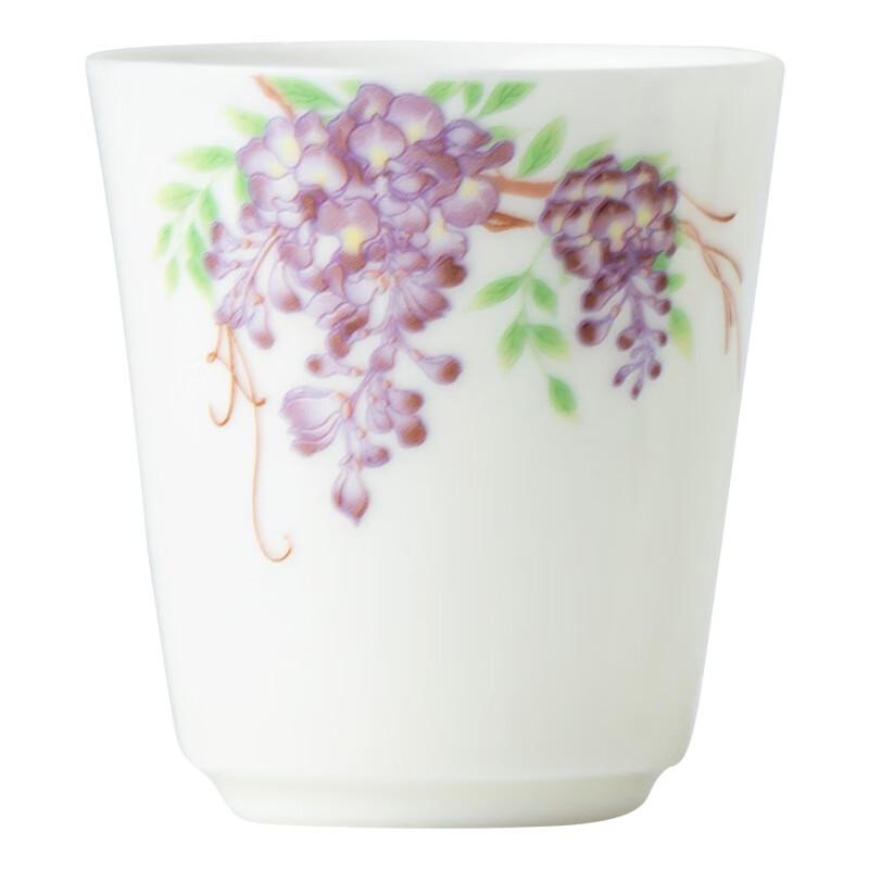 Shangqi Mingyue Plain White Hand-Painted Ceramic Tea Cups (Set of 6)