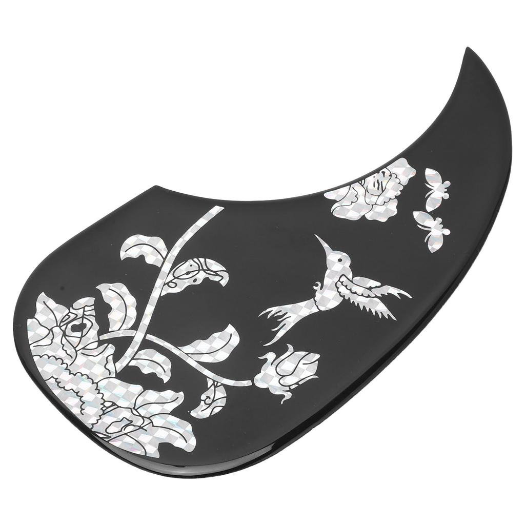 Gitarrenschlagbrett Präzise geschnitten Schönes Muster Dekorativ Selbstklebend Akustikgitarrenkratzschutz