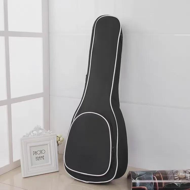 UK Waterproof Cotton Ukulele Bag, Single-Layer with White Edge, Professional Oxford Design
